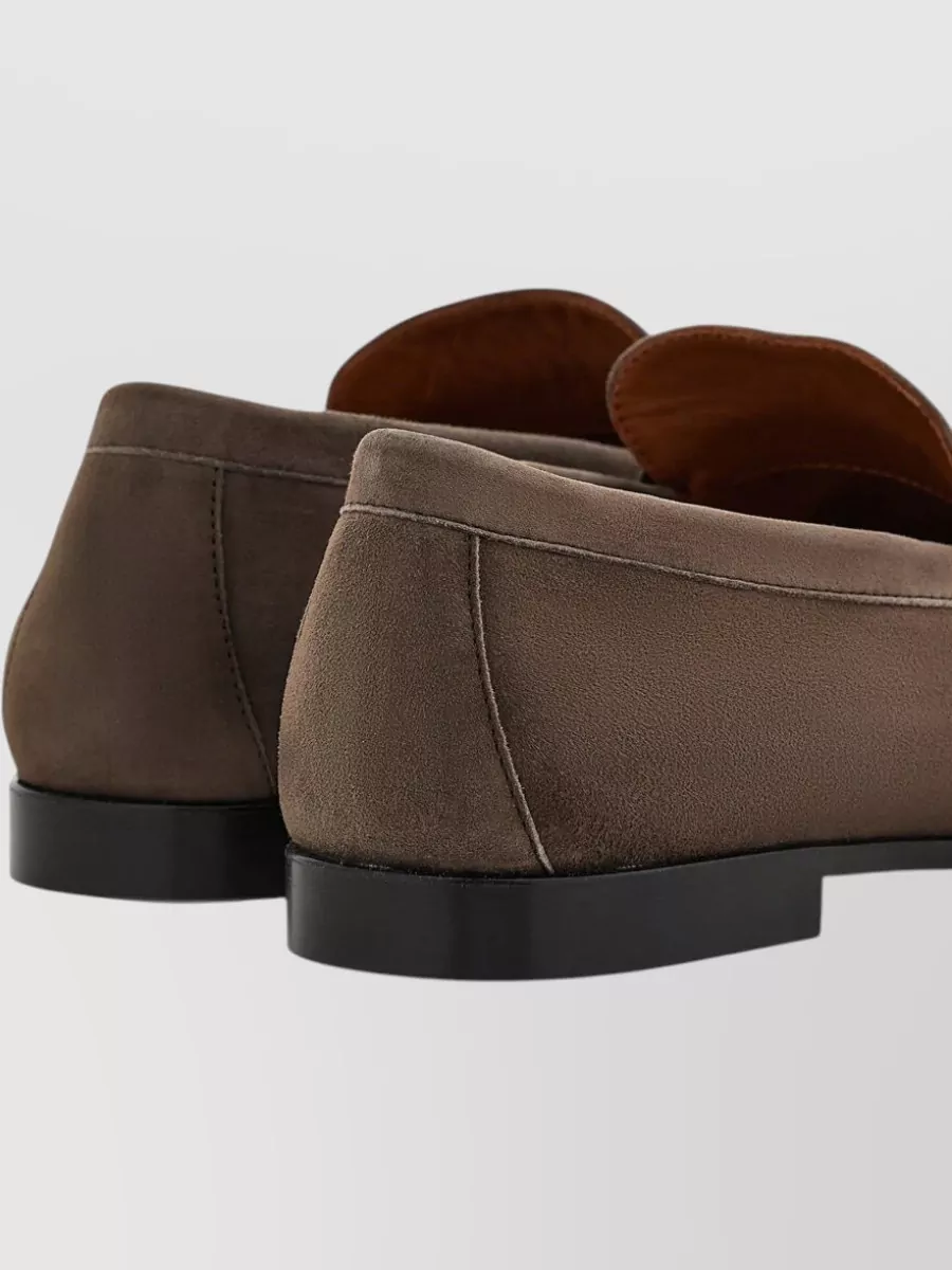 Ferragamo Suede Loafers