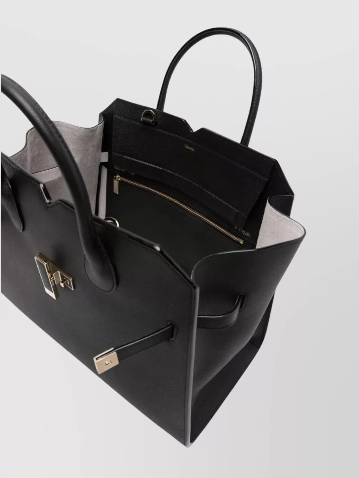 Valextra Medium Tote Bag Detachable Strap