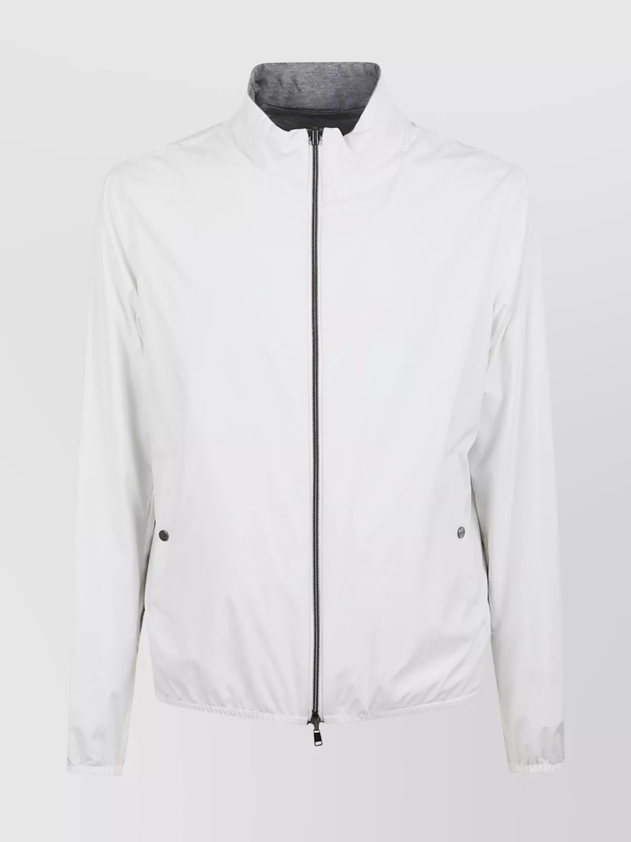 Herno Reversible Stand Collar Jacket With Side Pockets