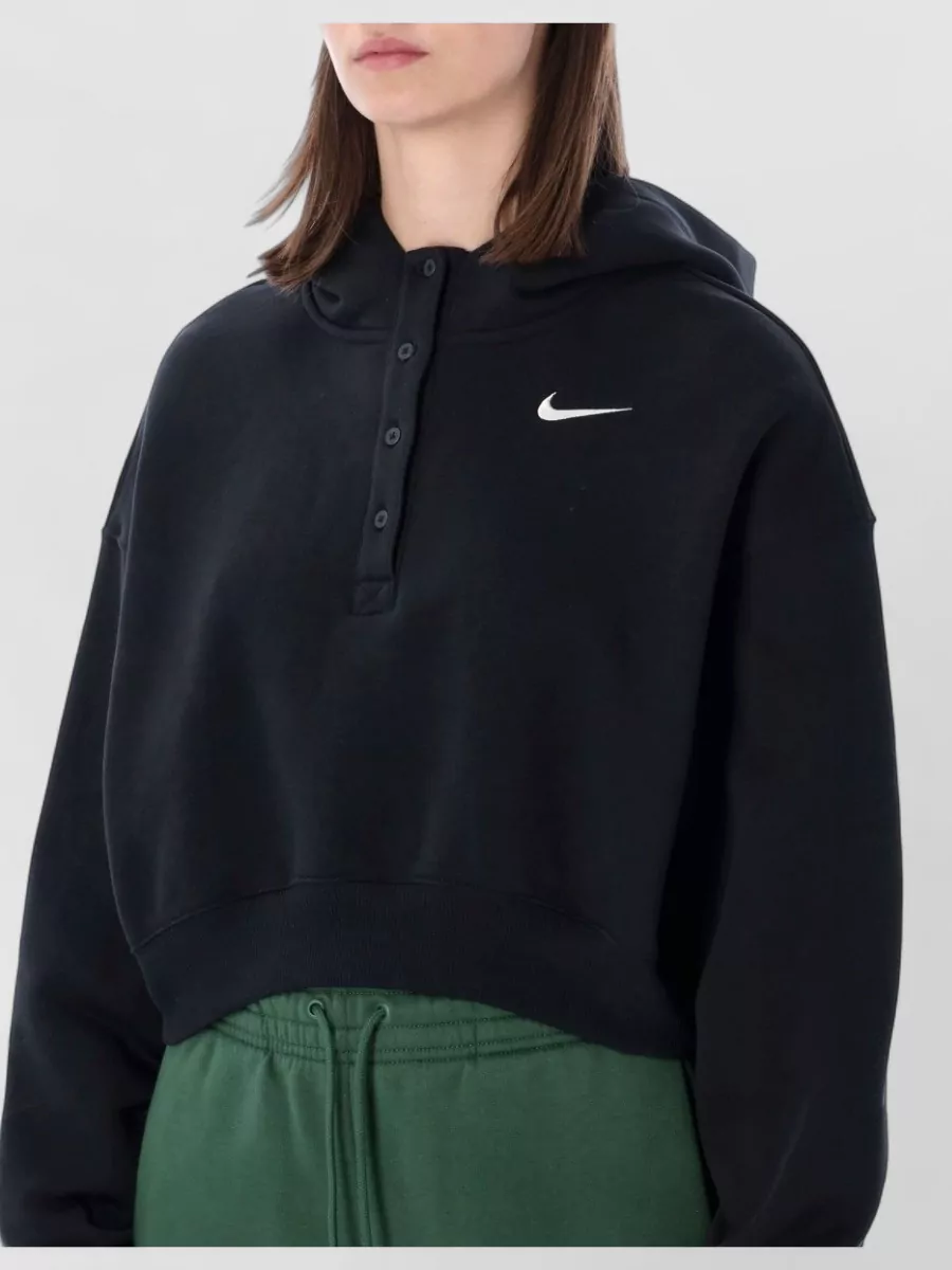 Nike Cropped Oversized Hoodie