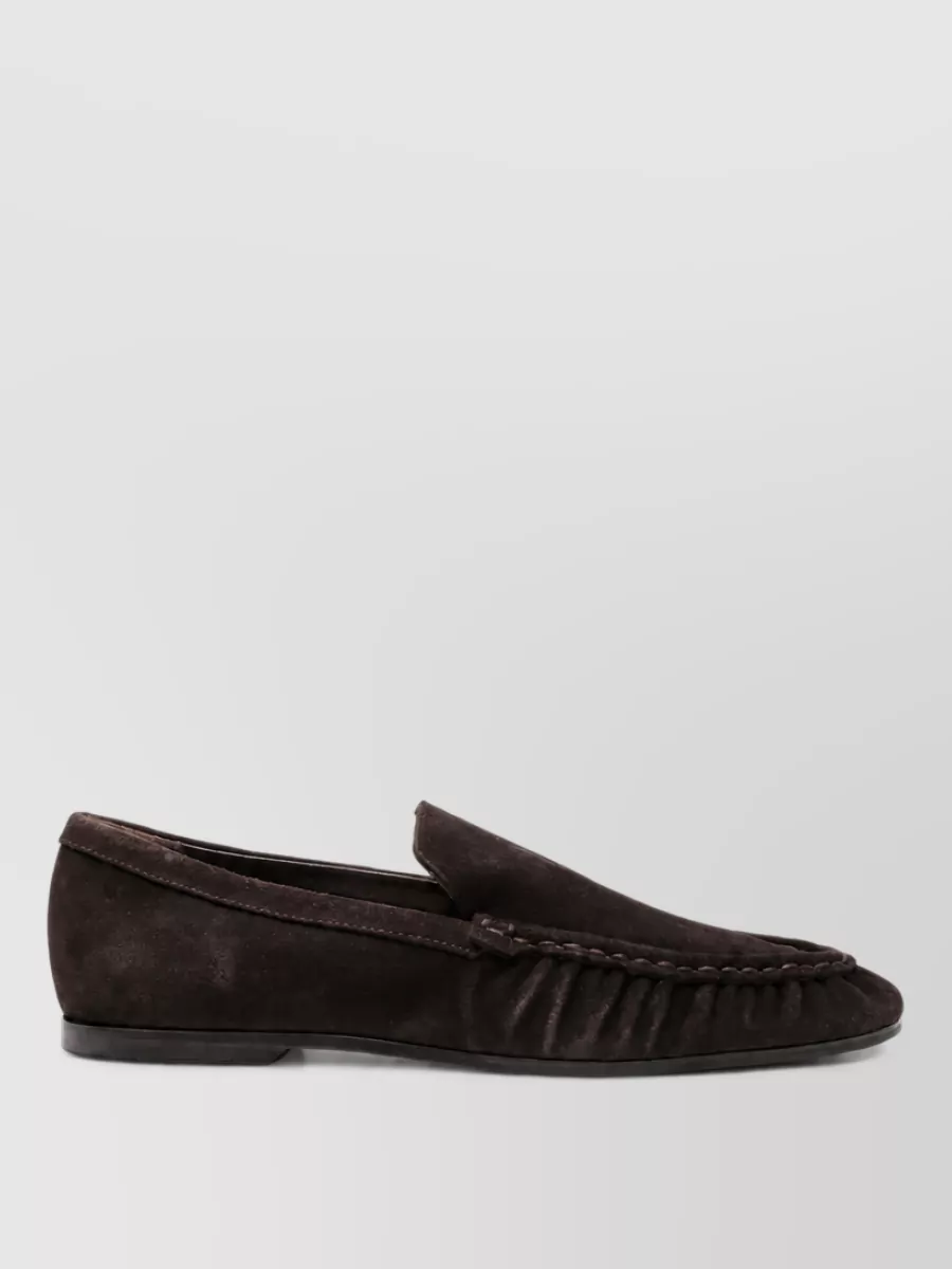 By Malene Birger Suede Mules