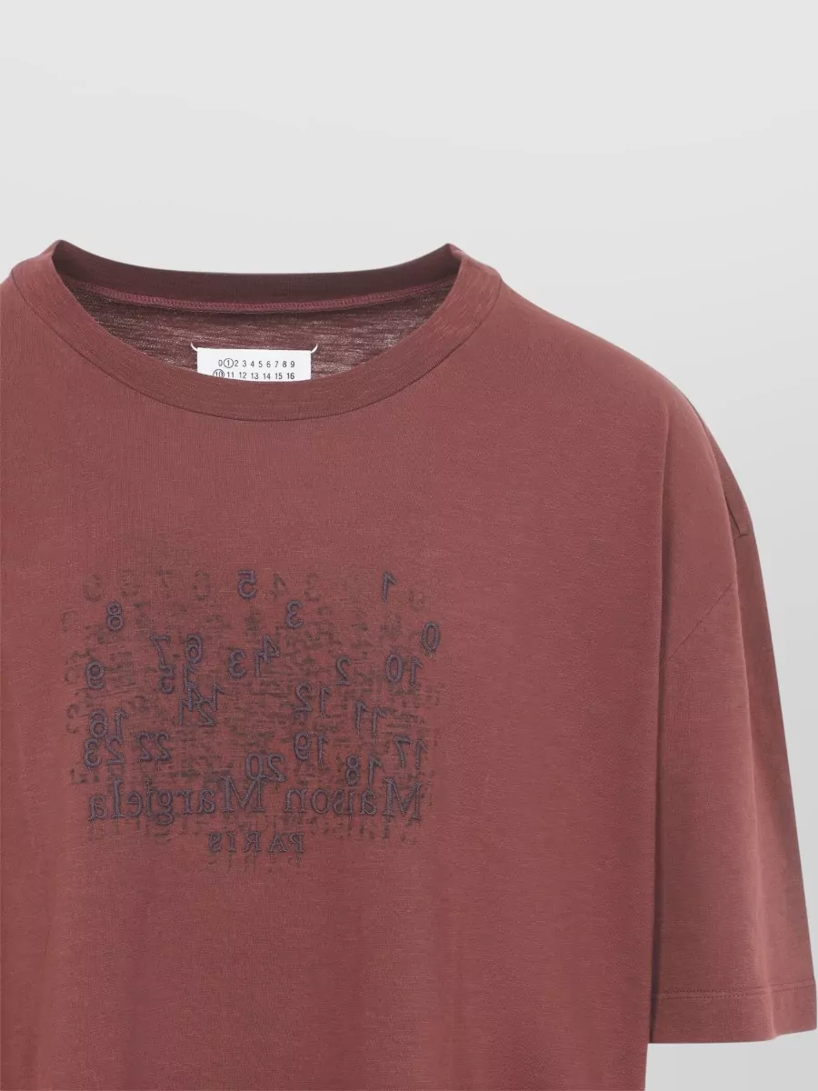 Maison Margiela Printed Oversized Cotton T-Shirt