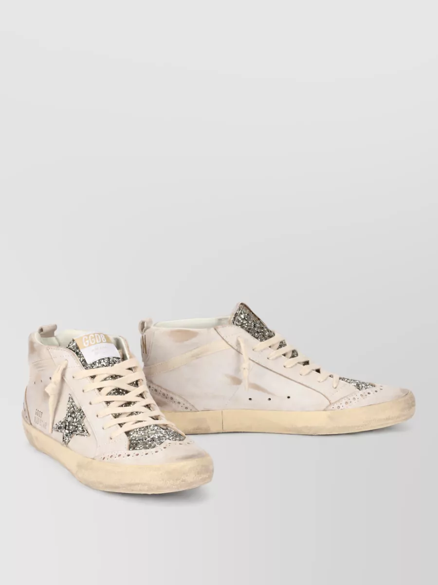 Golden Goose Leather High-Top Sneakers