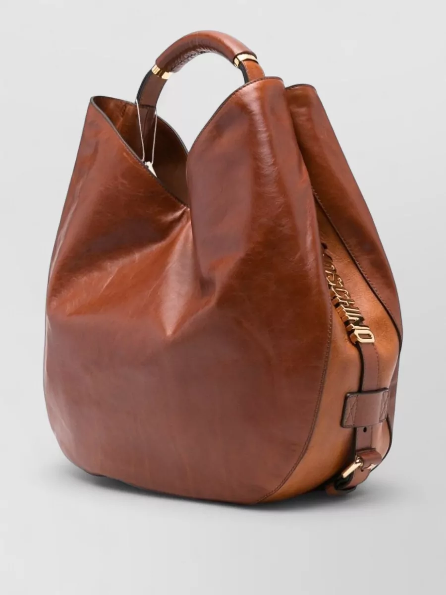Moschino Leather Shoulder Bag