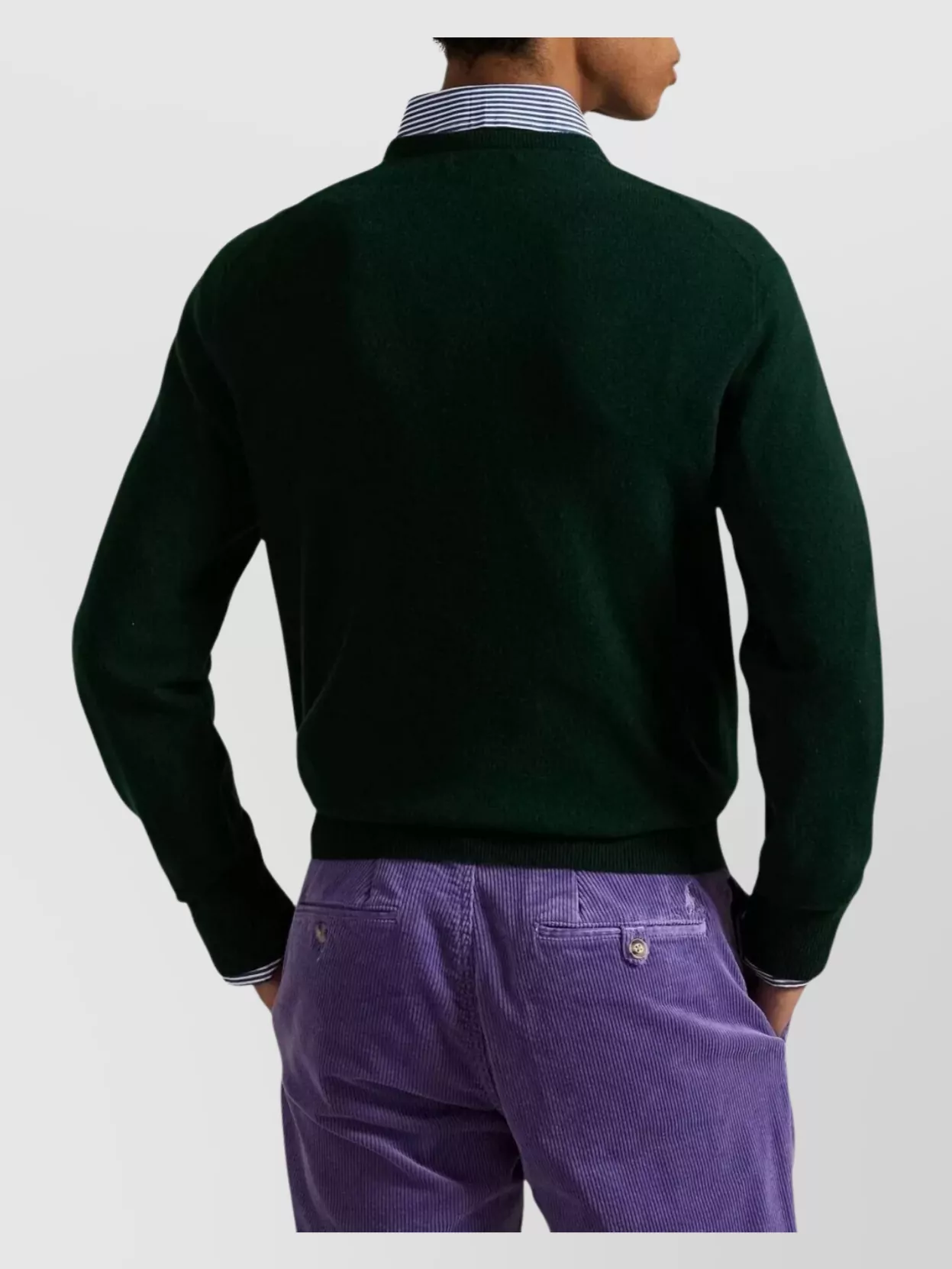 Polo Ralph Lauren Crew Neck Long Sleeve Ribbed Pullover