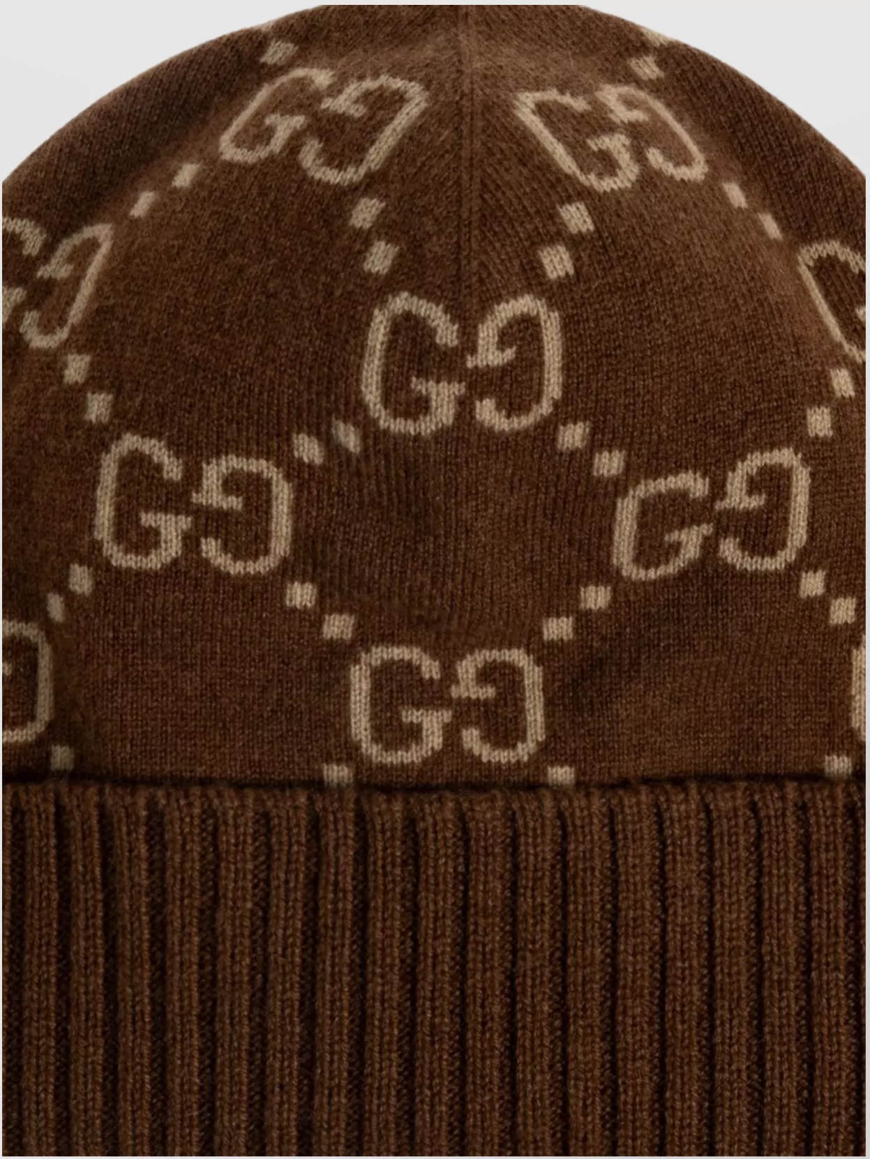 Gucci Stylish Hat With Folded Brim And Ribbed Cuff