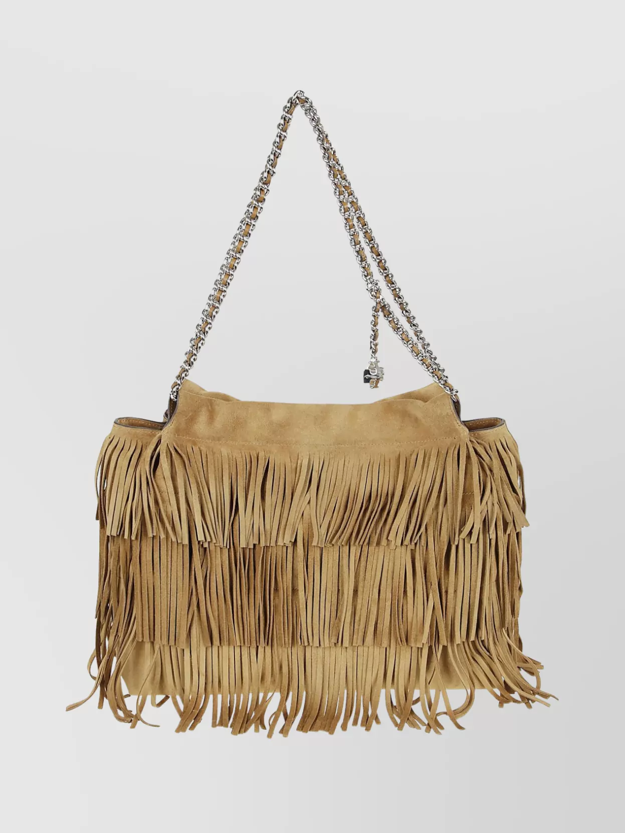 Tory Burch Fleming Fringed Tote Bag