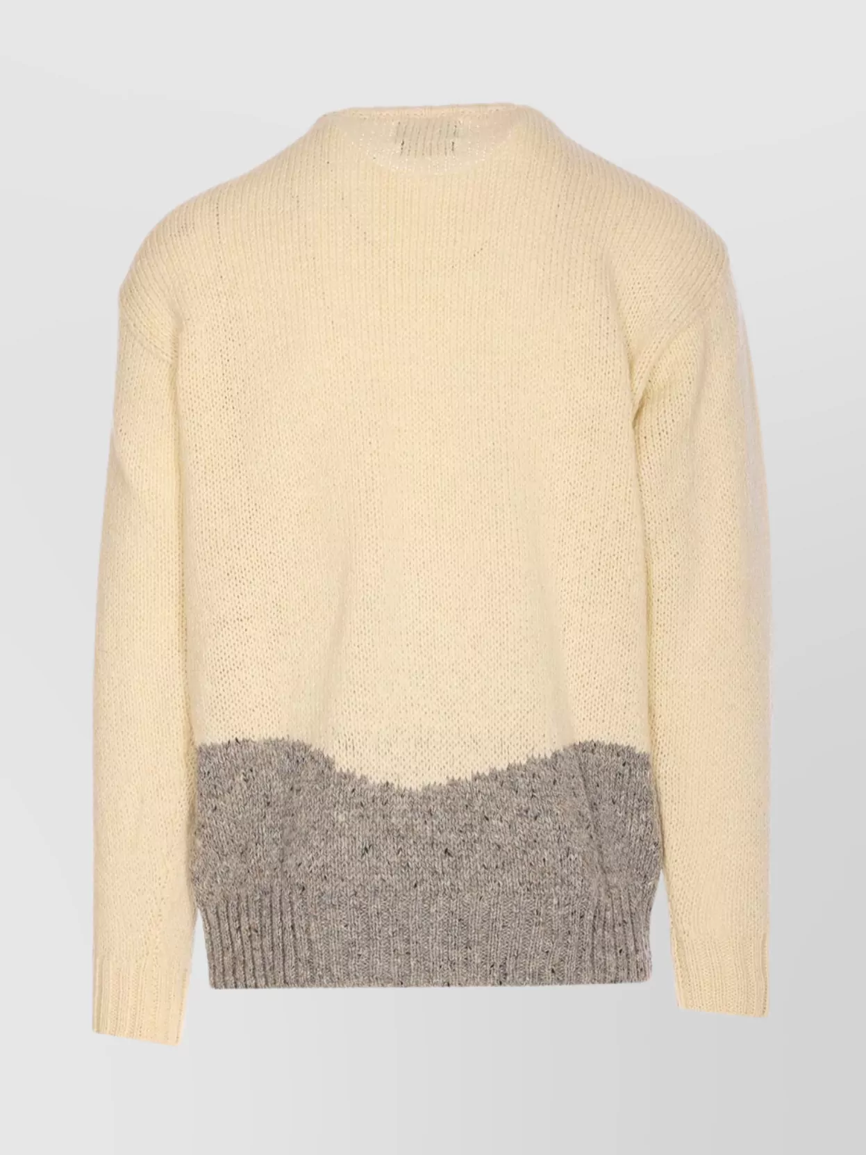 Howlin Cartoon Graphic Crewneck Sweater With Long Sleeves