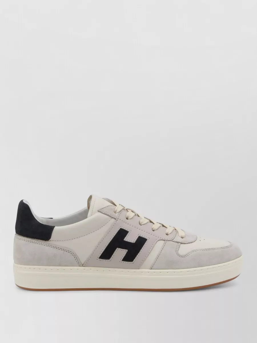 Hogan Casual Low Top Sneakers With Rubber Sole