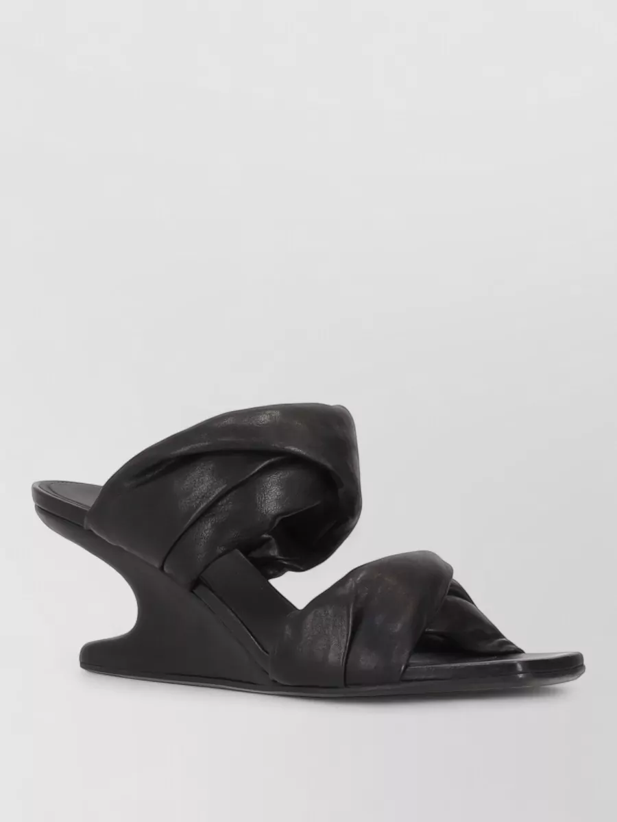 Rick Owens Leather Sandals