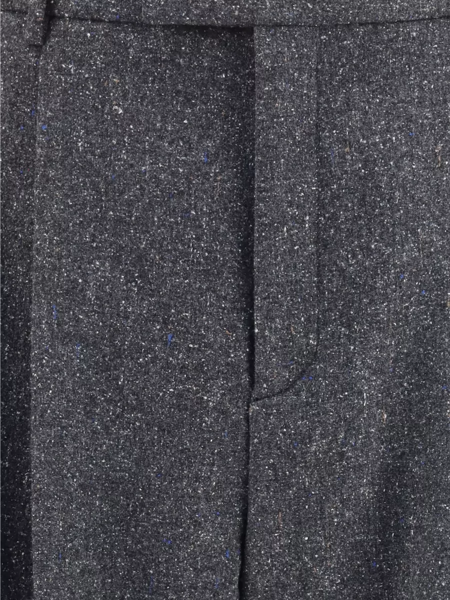 Valentino Wool And Silk-Blend Oversized Wide-Leg Trousers