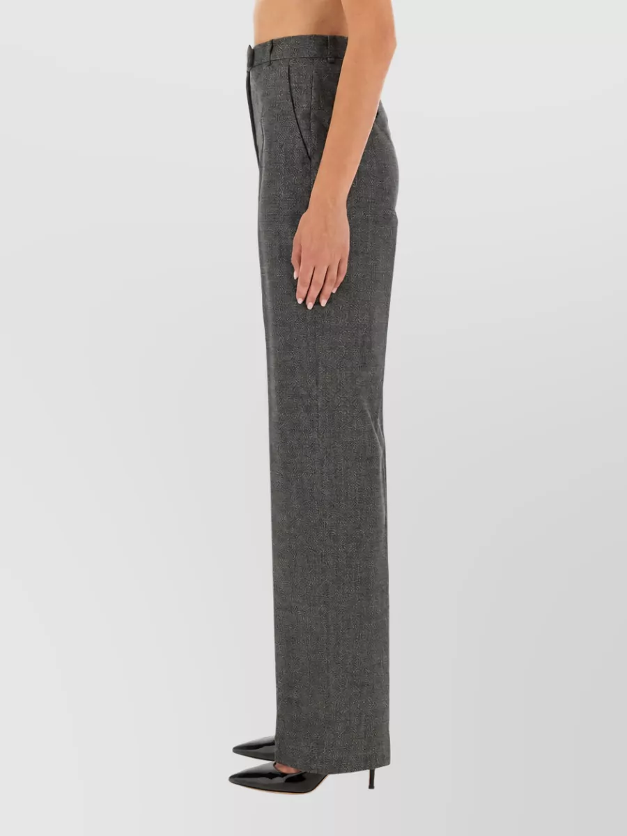 Alexander Mcqueen Wool Tailored Trousers