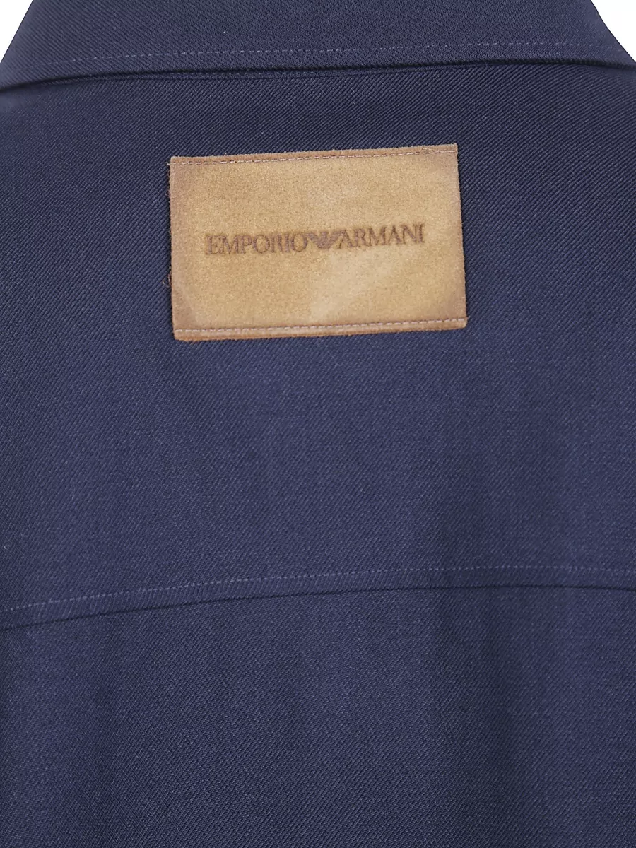 Emporio Armani Virgin wool classic shirt