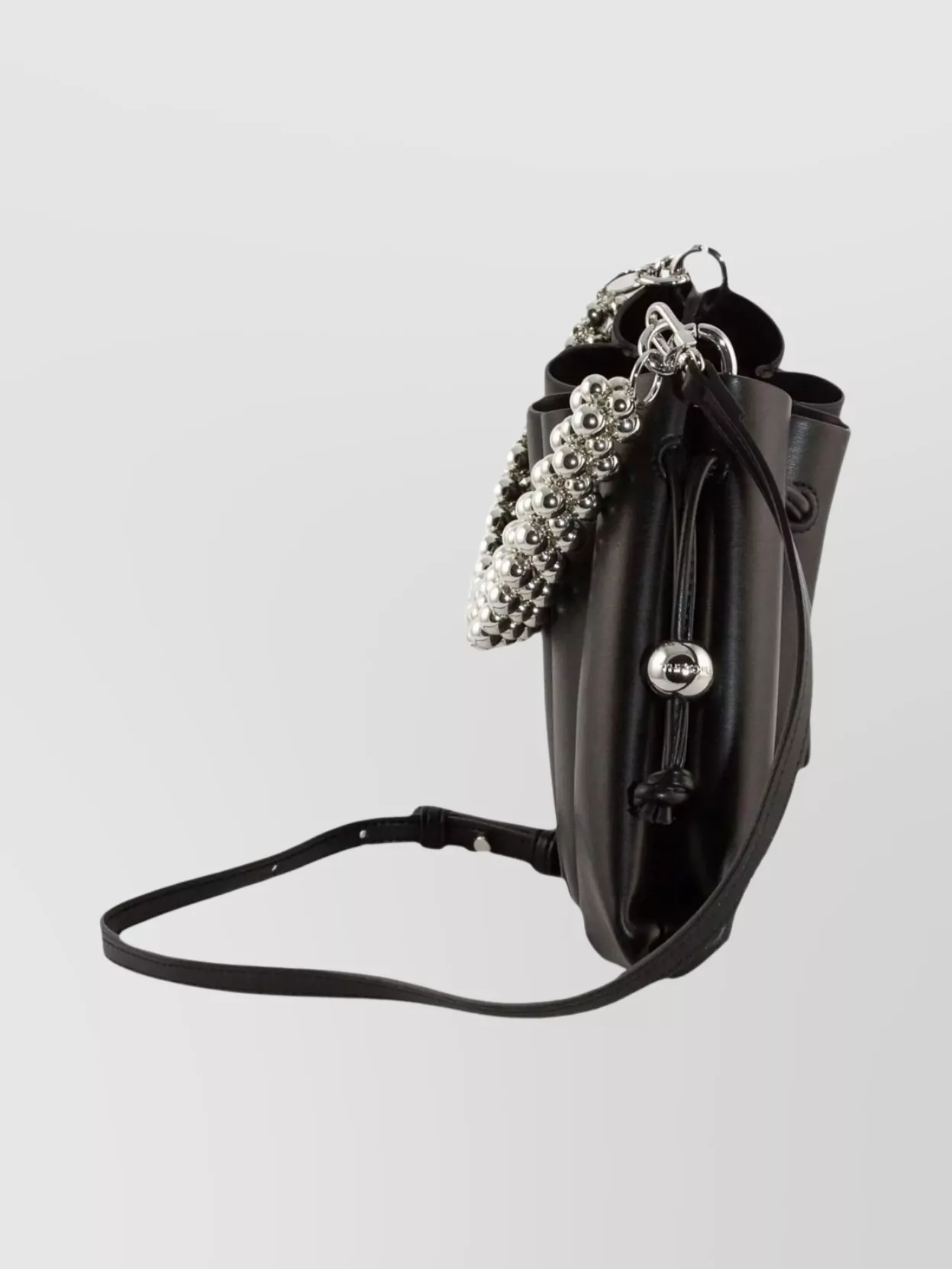 Themoiré Beaded Shoulder Bag Adjustable Strap