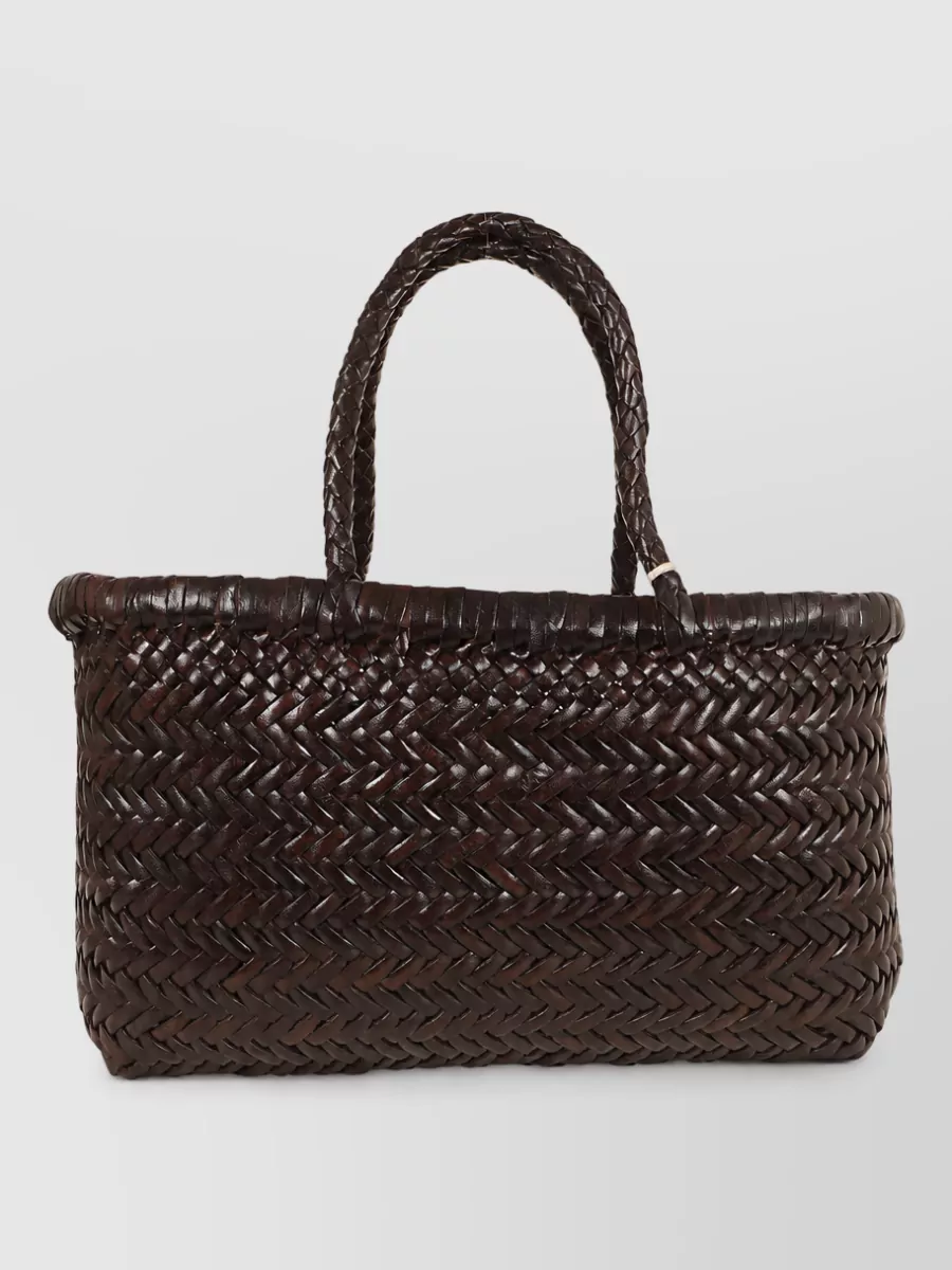 Dragon Diffusion mini flat gora leather tote bag