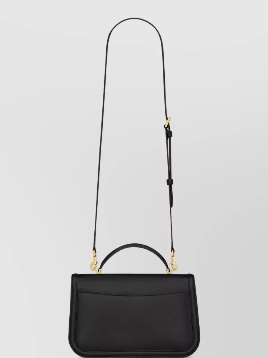 Saint Laurent Calfskin Leather Shoulder Bag