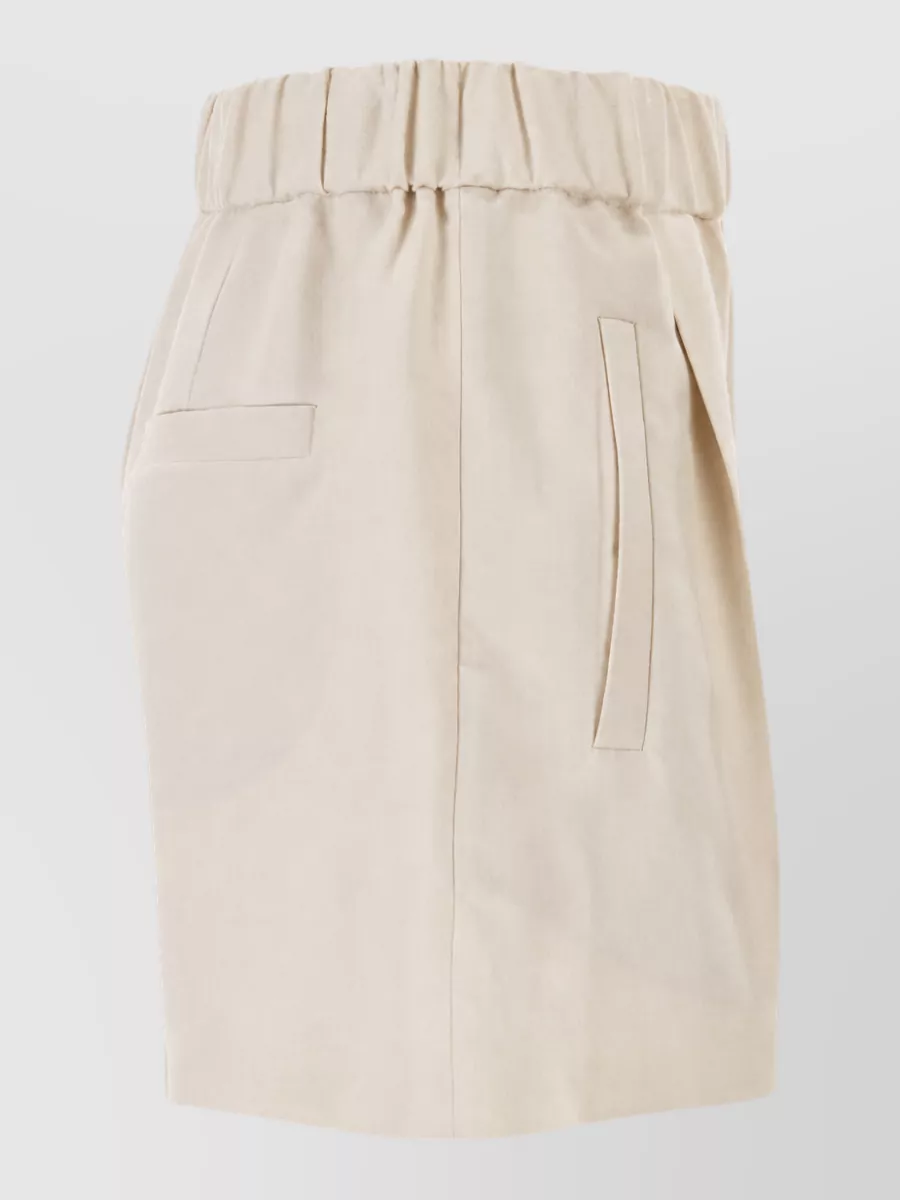 Brunello Cucinelli Baggy Knee-Length Shorts