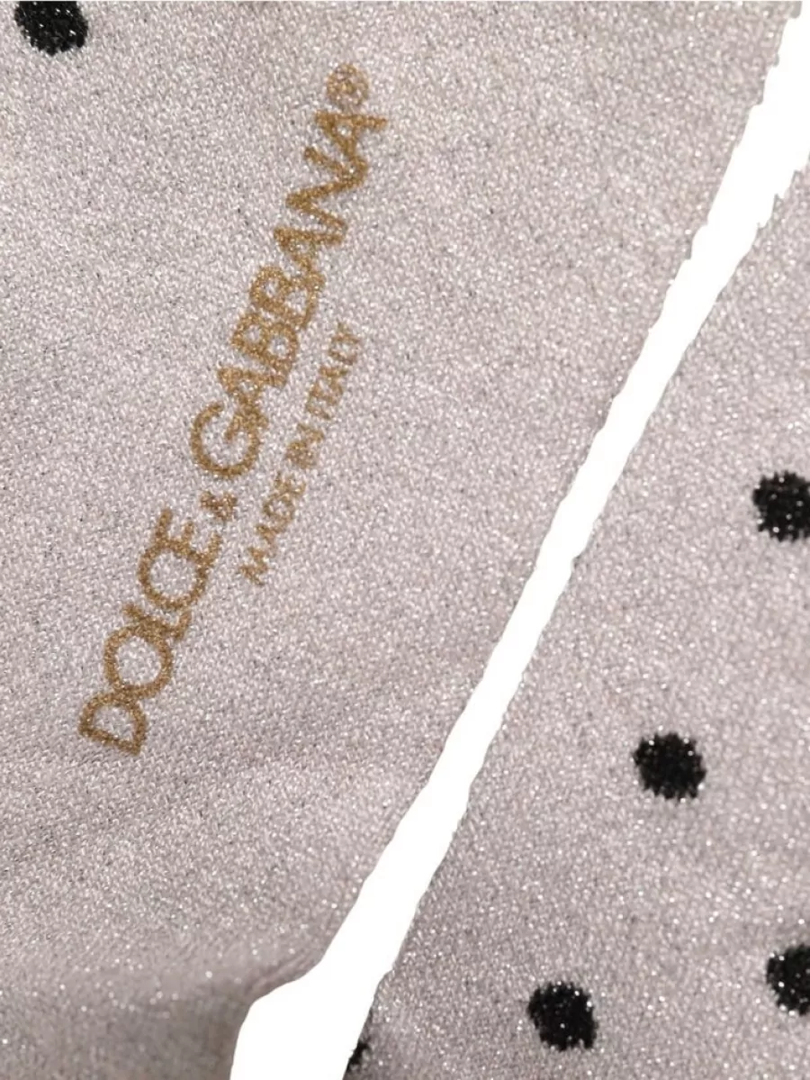 Dolce&Gabbana Dotted Stretch Socks