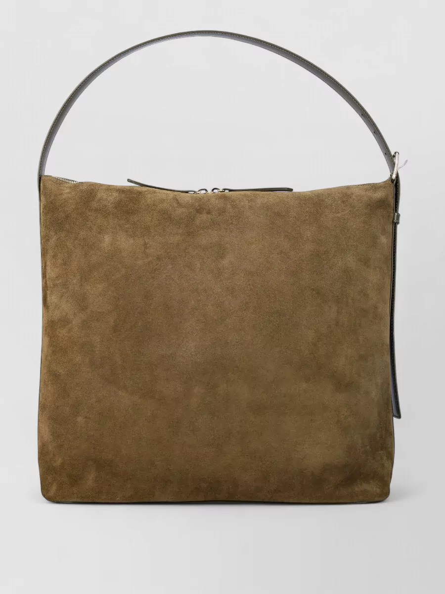 A.p.c. Vera Maxi Leather Shoulder Bag