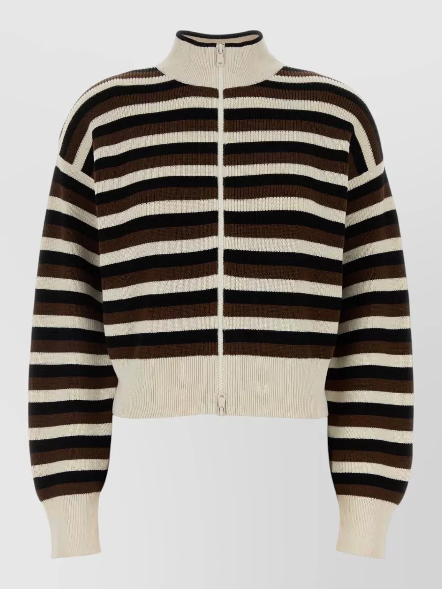 Brunello Cucinelli Embroidered Cotton Fitted Jacket