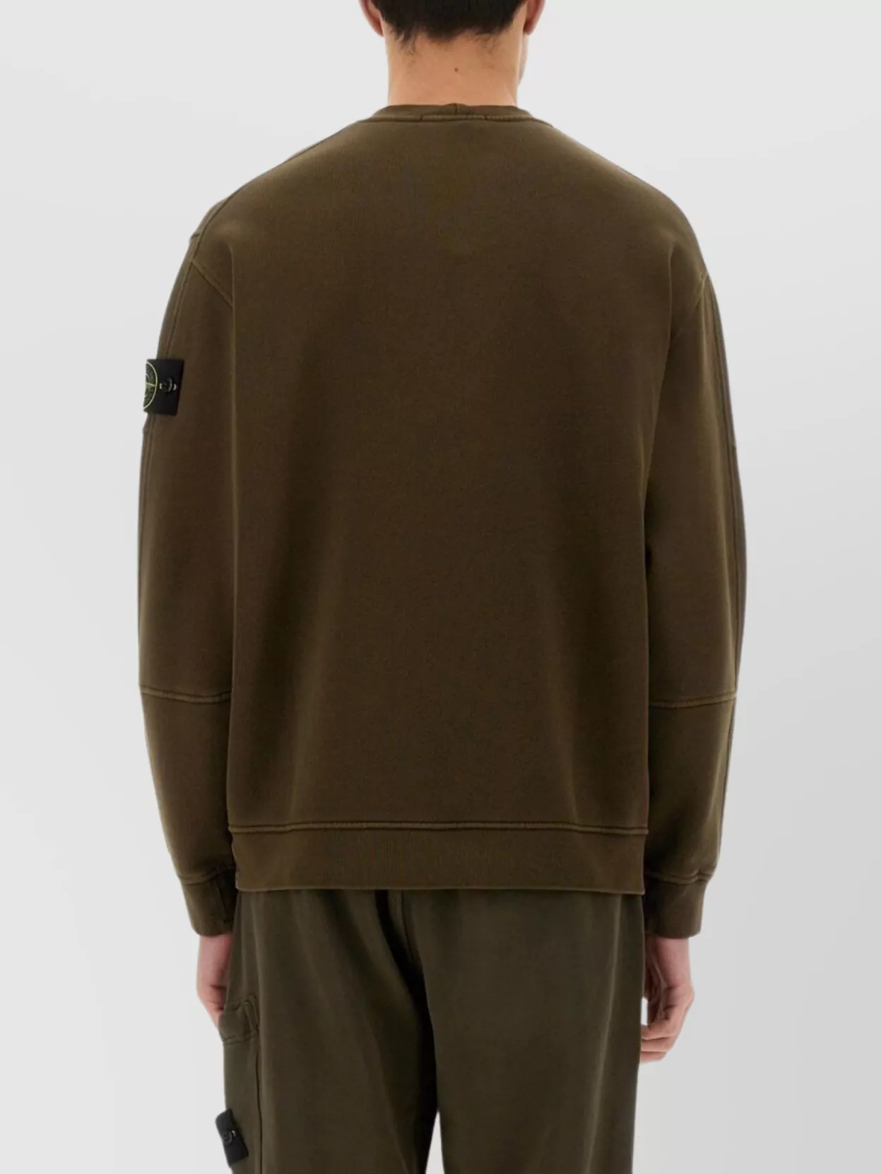 Stone Island Cotton Crew Neck Sweatshirt