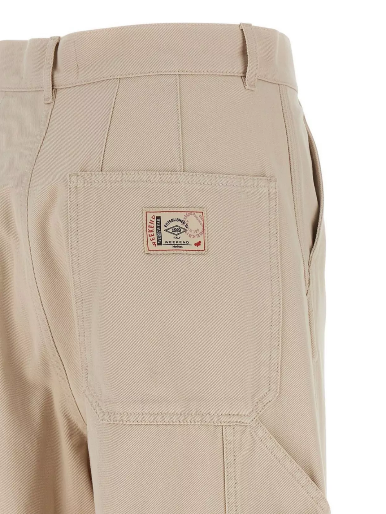 Weekend Max Mara Cargo Pocket Wide Leg Trousers