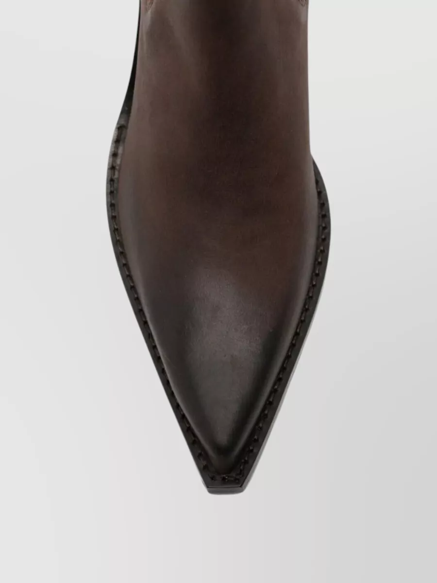 Paris Texas Leather Dallas Ankle Boots