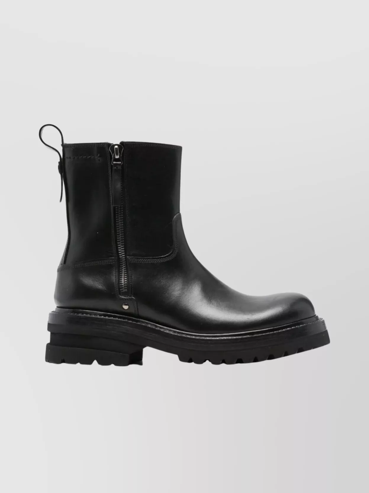 Premiata Ankle Boots With Zip And Chunky Sole