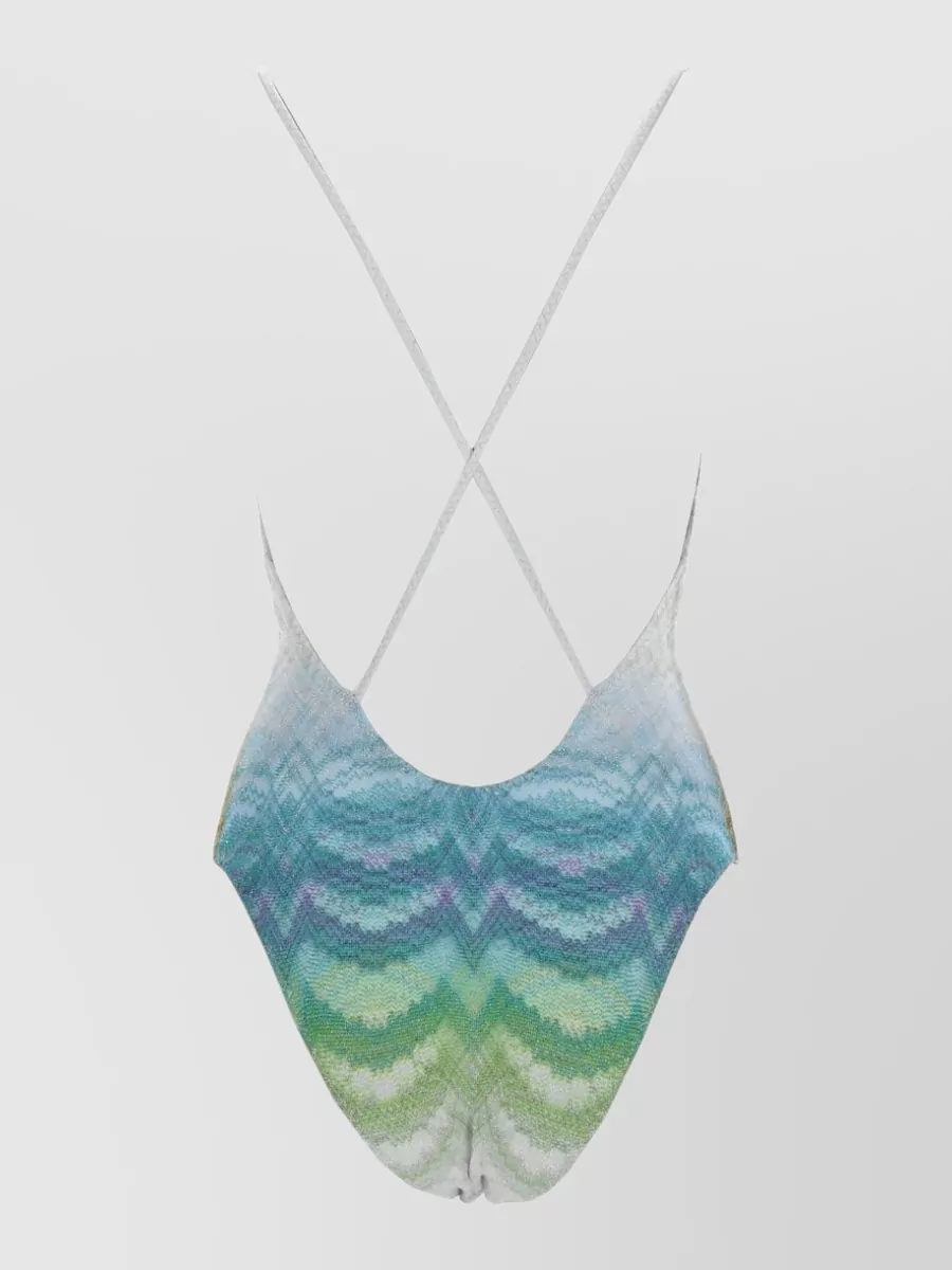 Missoni Metallic Viscose Swimsuit