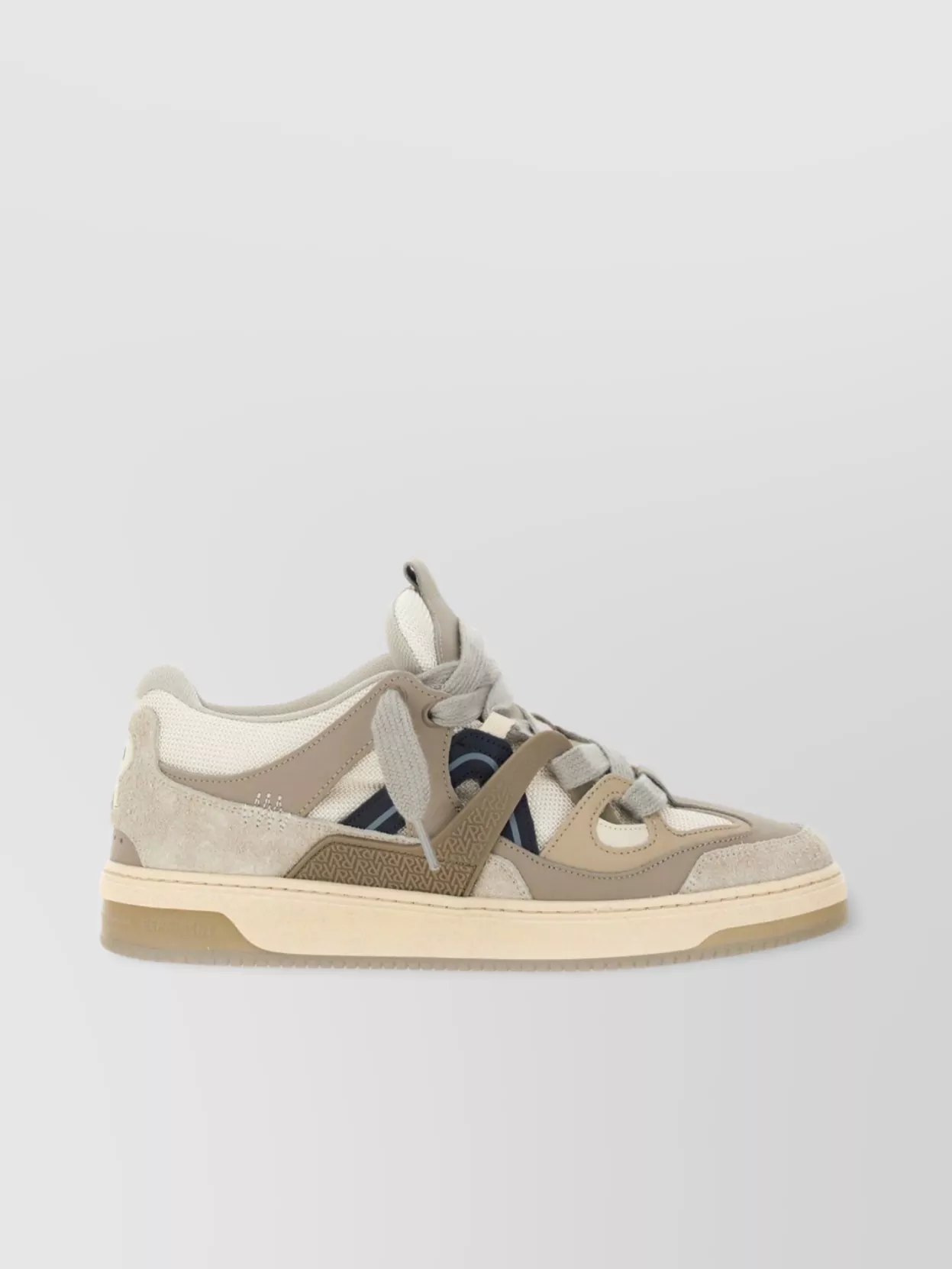 Represent Mesh And Suede Rubber Sole Sneaker