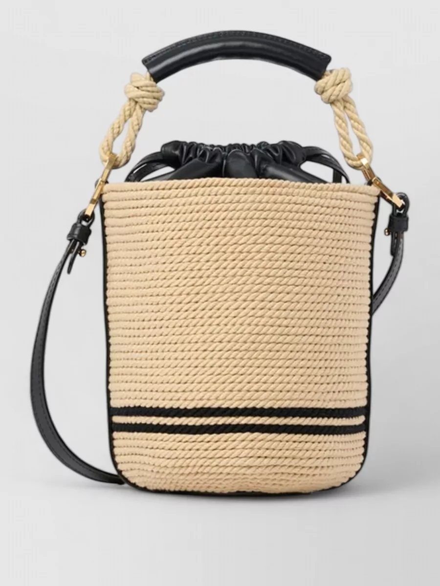 Chloé Soleil Cord Bucket Bag