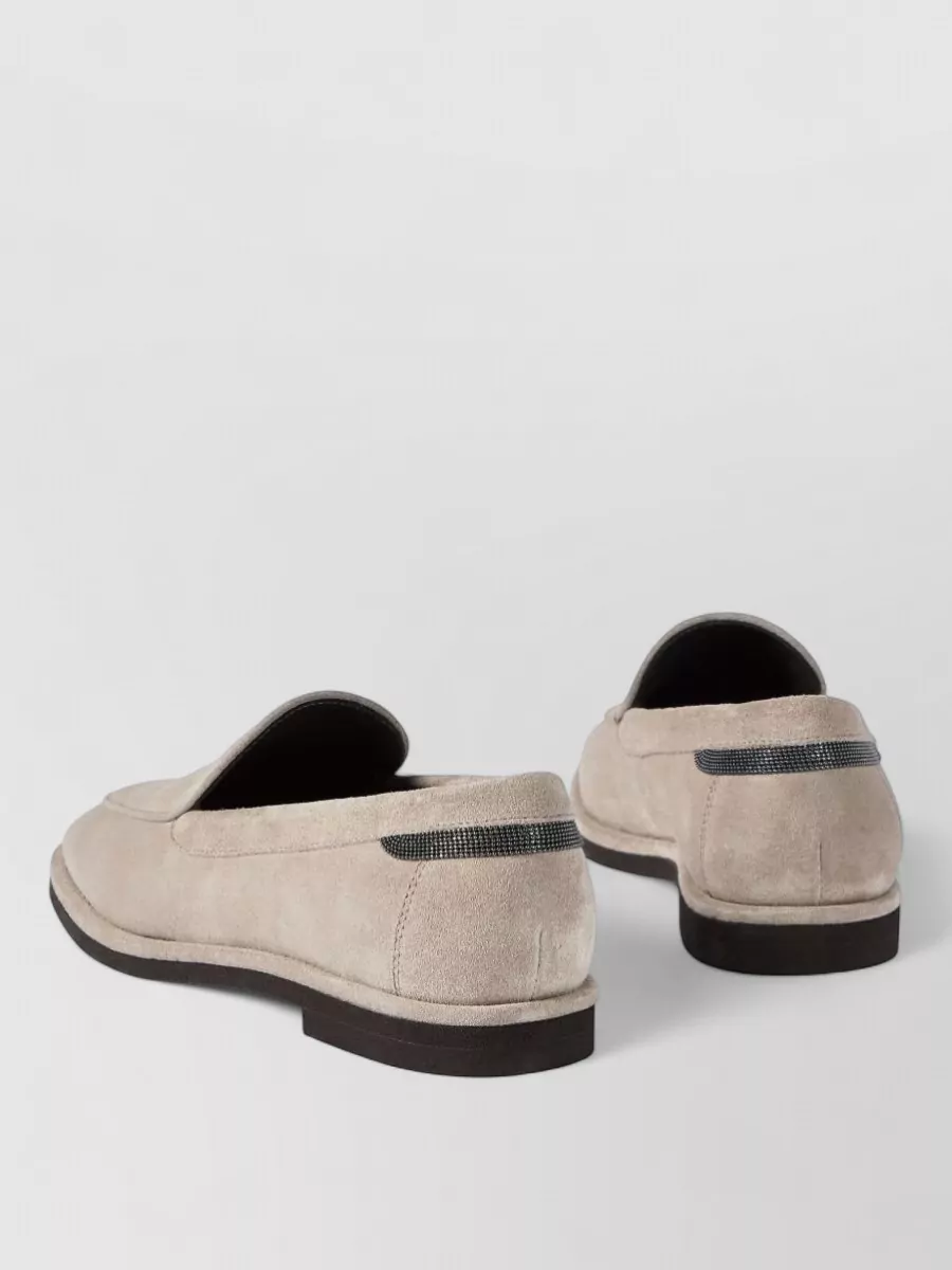 Brunello Cucinelli Suede Loafers