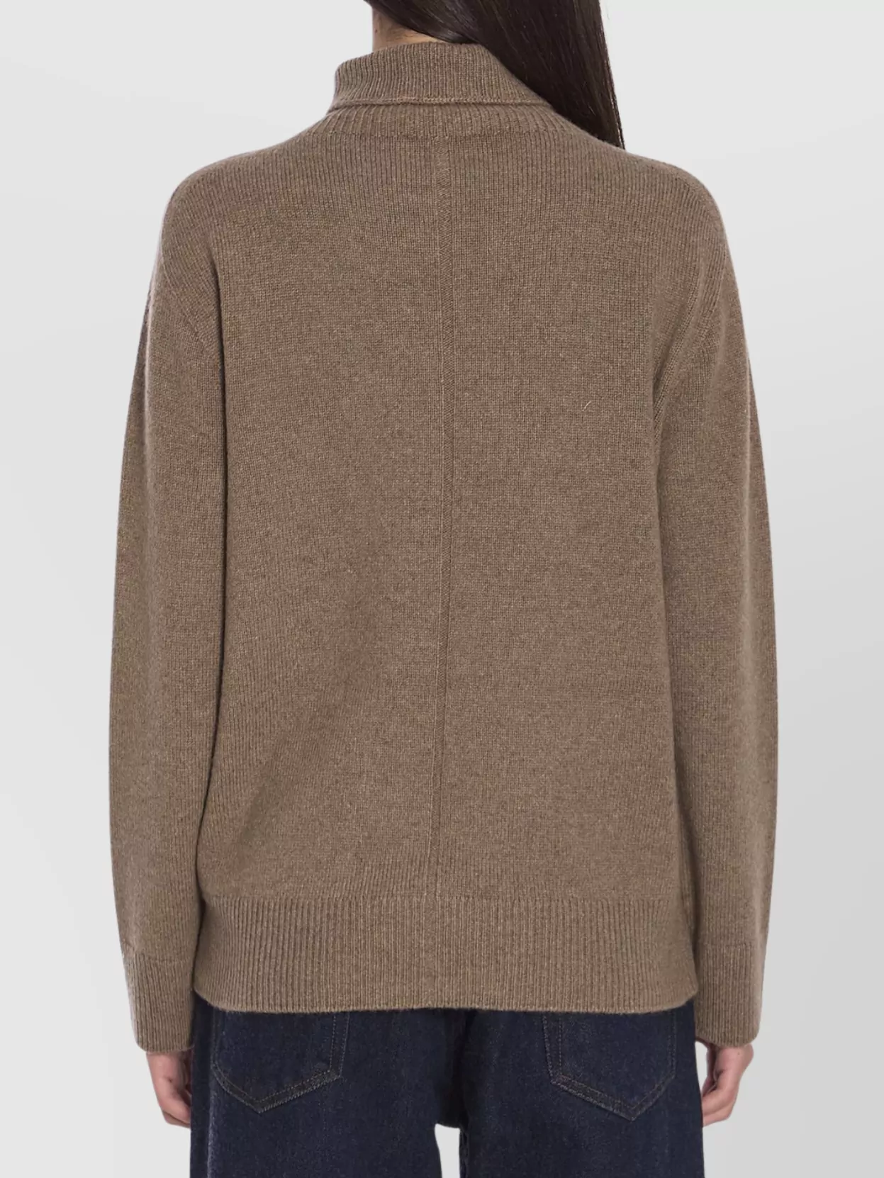 The Row Hepny Oversized Turtleneck Sweater