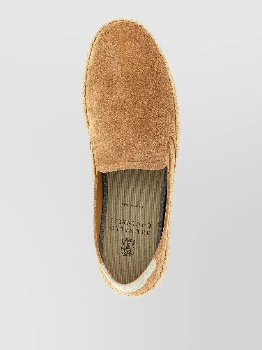 Brunello Cucinelli Suede Espadrilles
