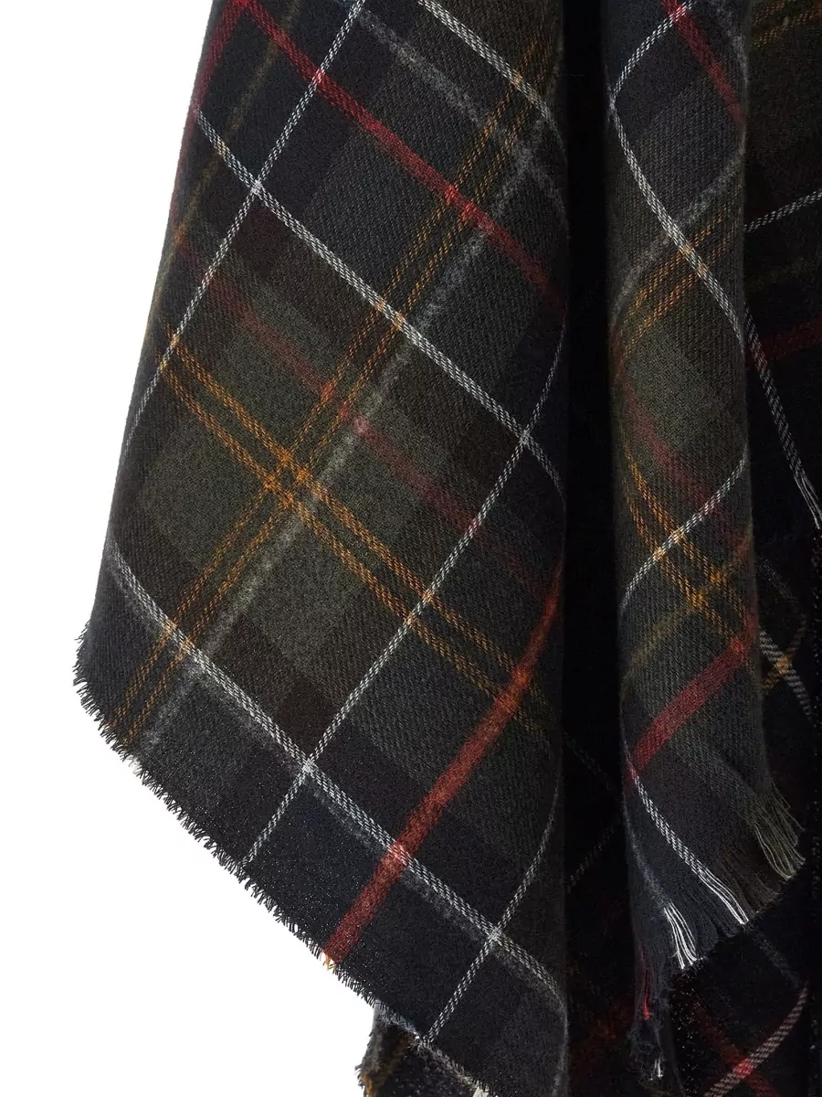 Barbour Checked Cape