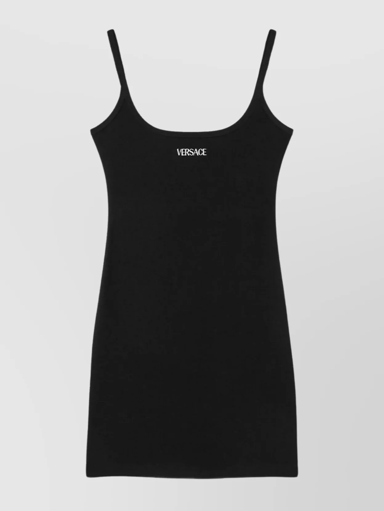 Versace Logo-embroidered Tank Dress