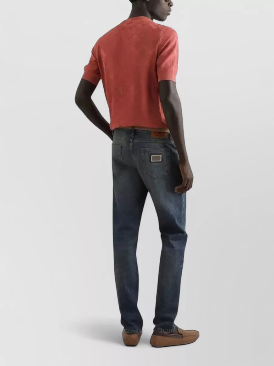 Dolce&Gabbana Denim Straight-Leg Jeans