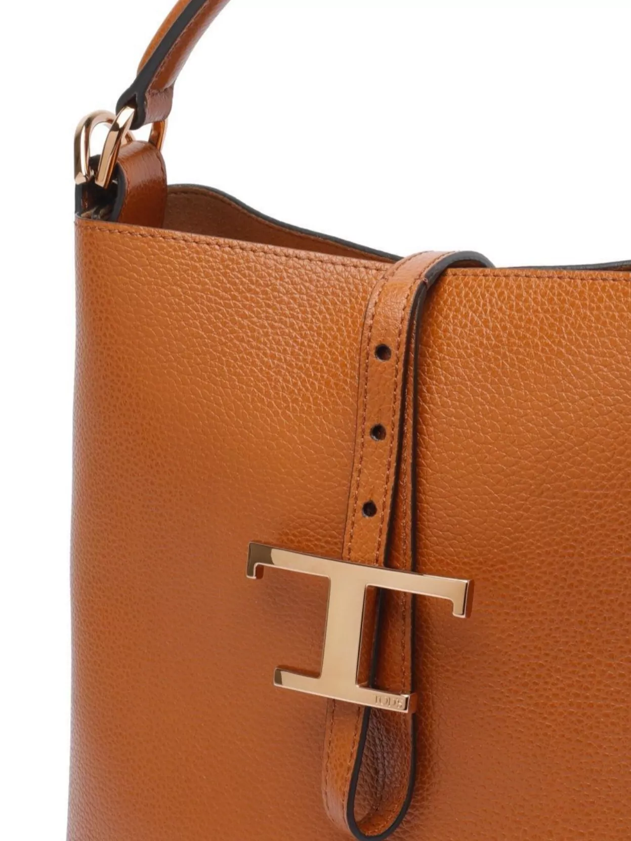 Tod's Bucket Bag With Adjustable Strap And Handle