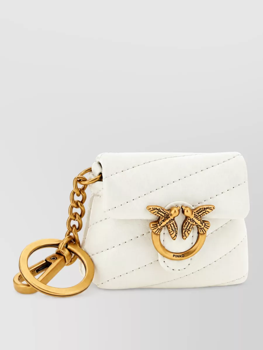 Pinko na calf leather mini bag