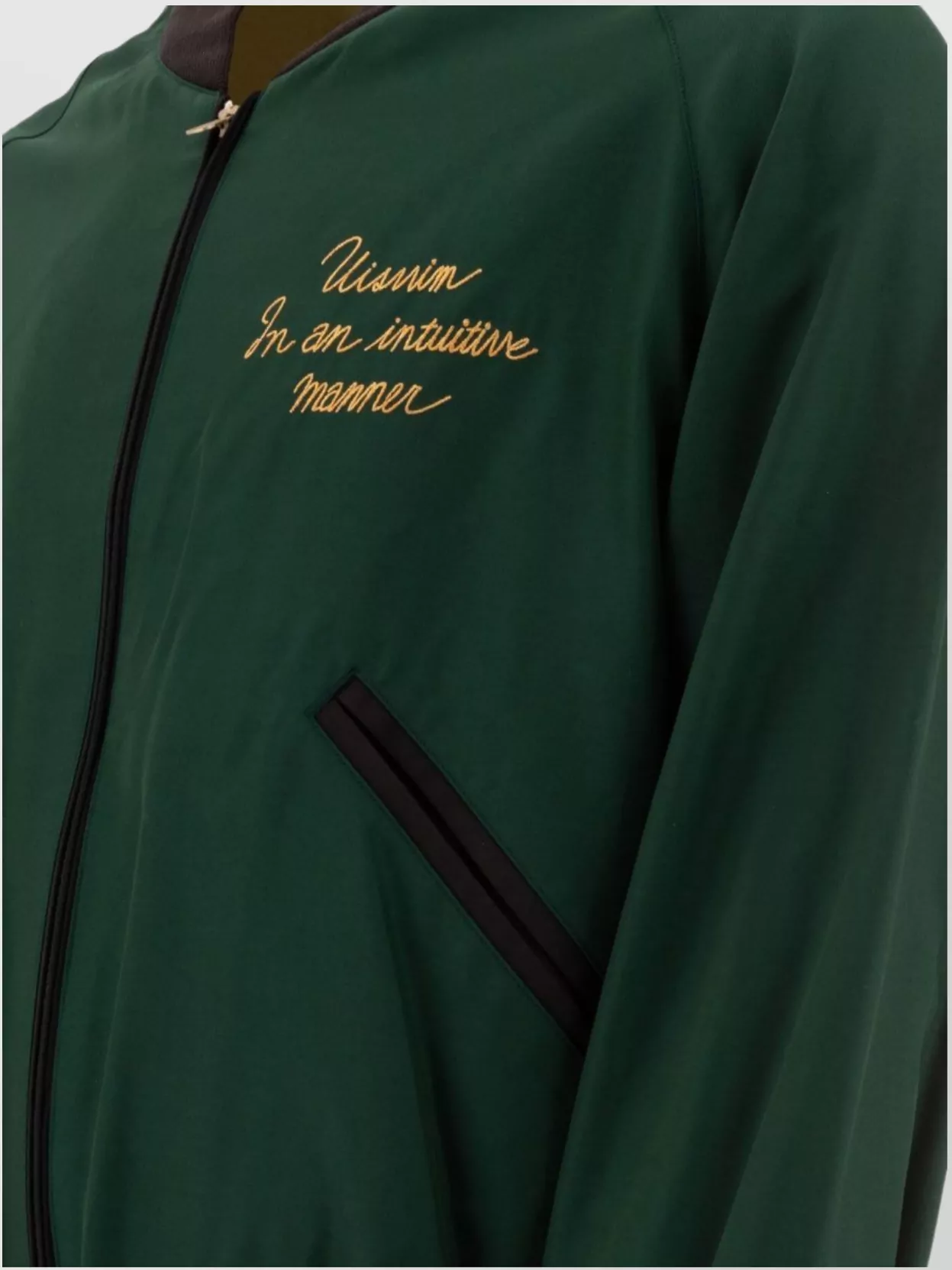 Visvim "Hackett" Embroidered Bomber Jacket