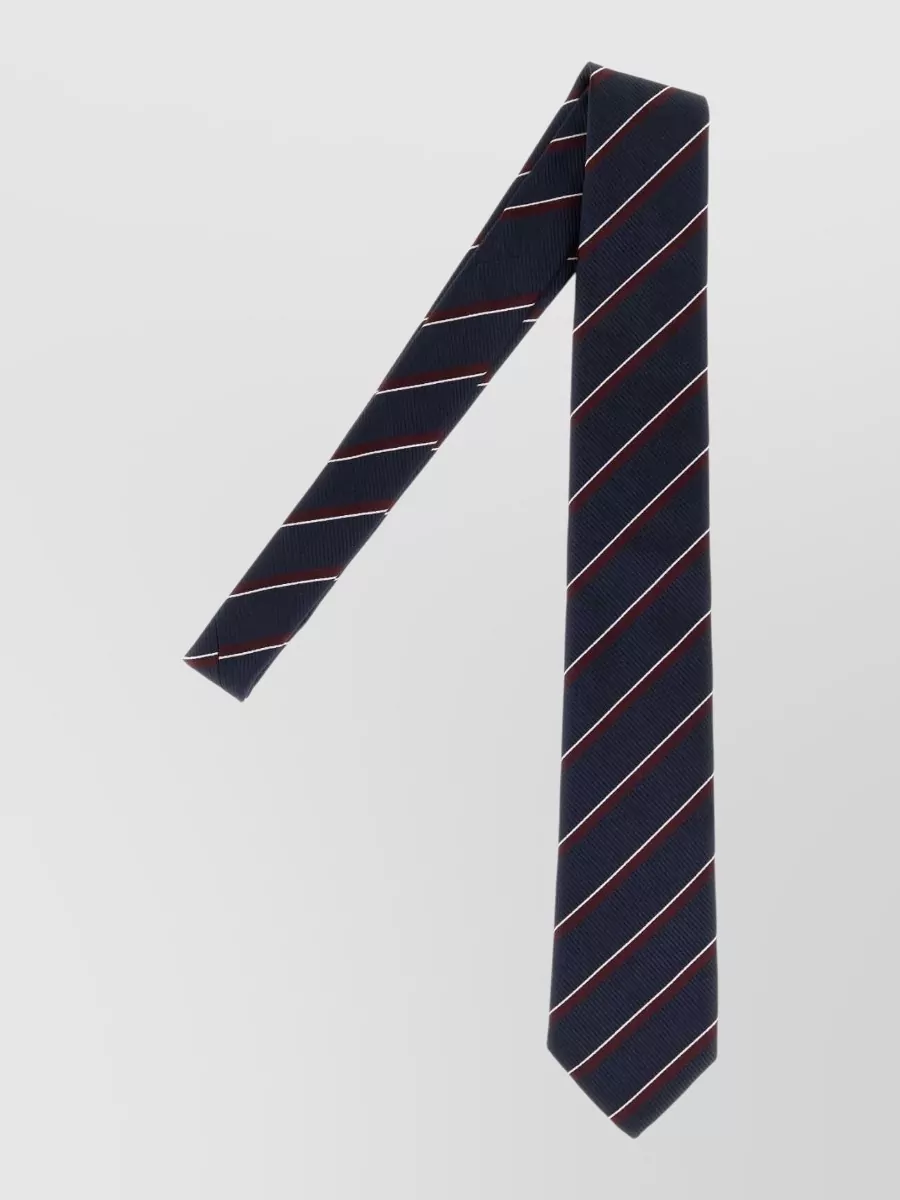 Giorgio Armani embroidered silk tie