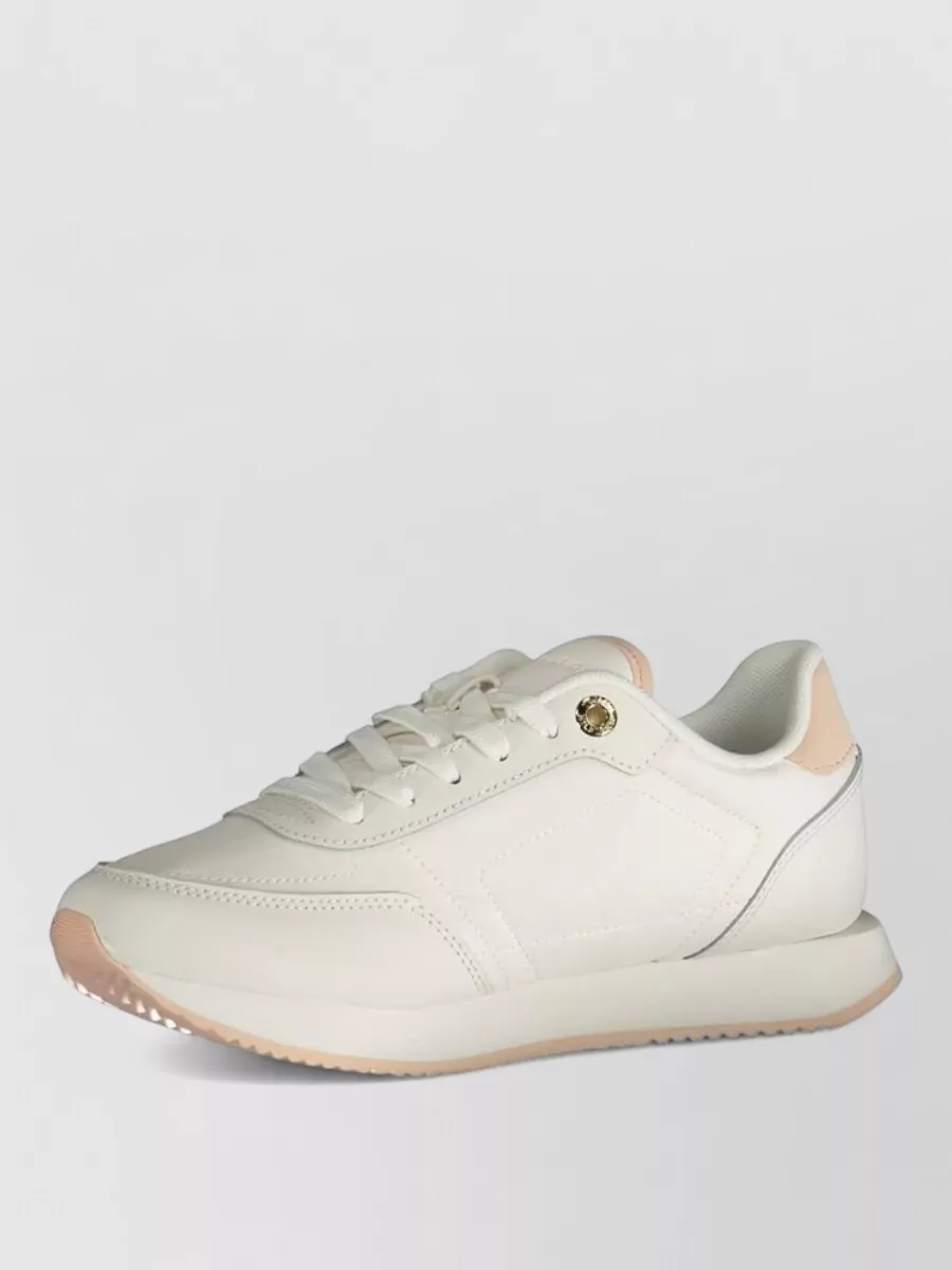 Tommy Hilfiger Quilted Lace-Up Sneakers