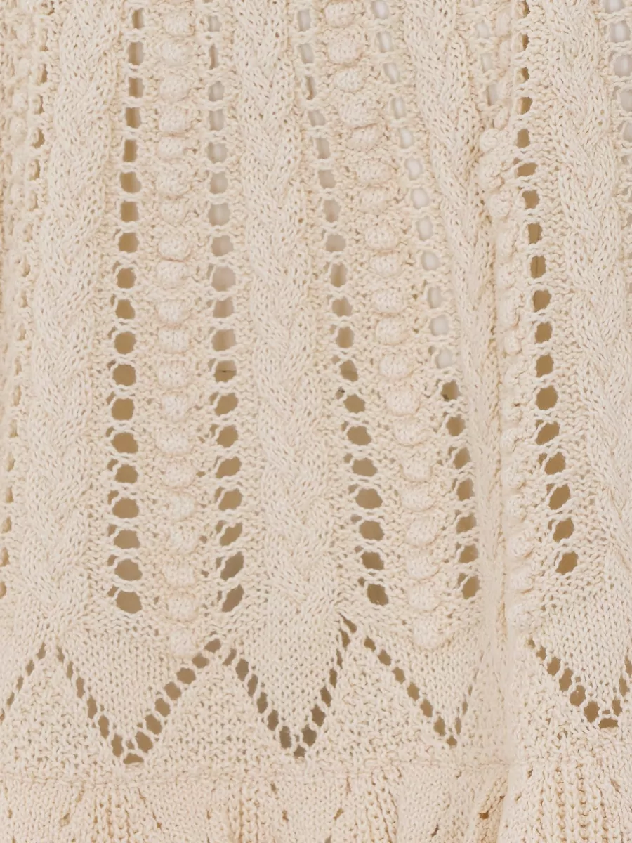 Isabel Marant Etoile Cotton Crochet Mini Skirt