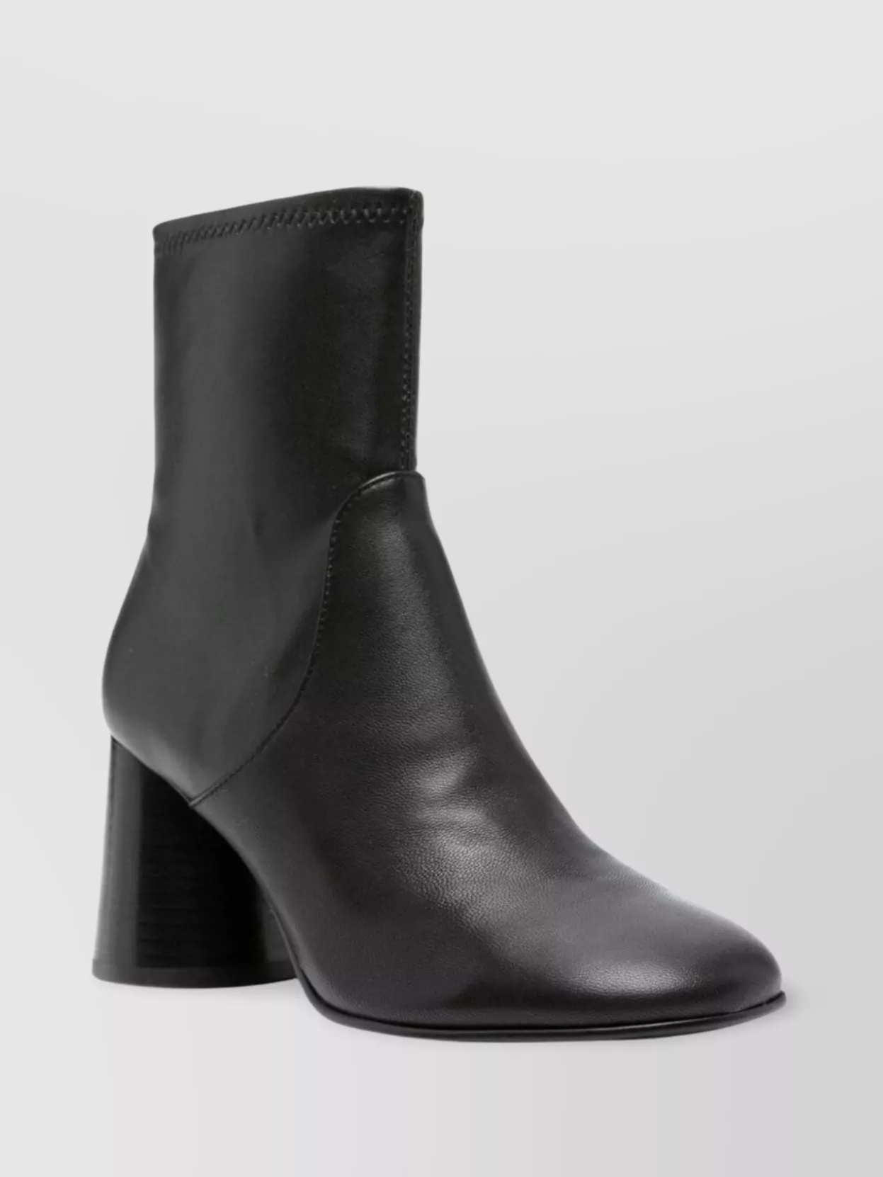 Ash Scarf Ankle Block Heel Boots