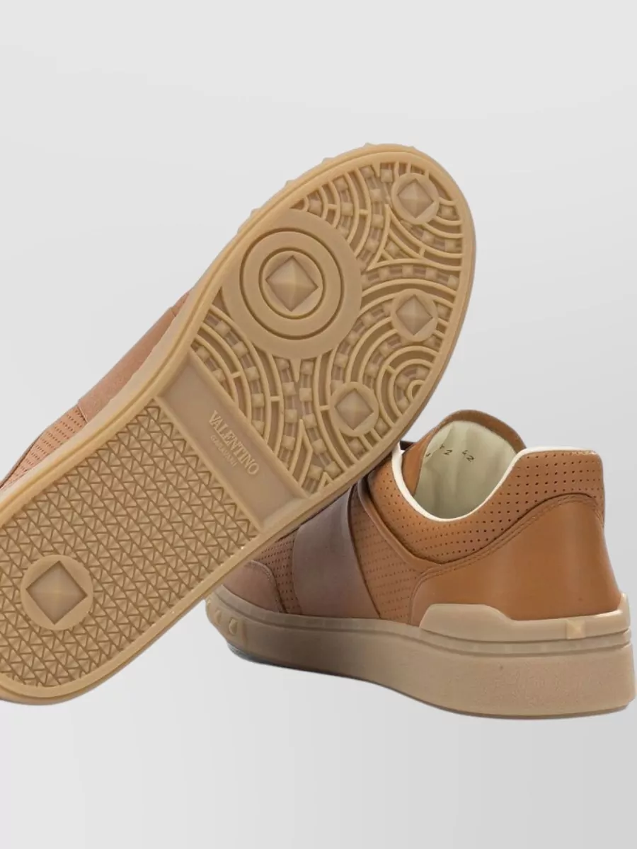 Valentino Garavani Leather Slip-On Sneakers