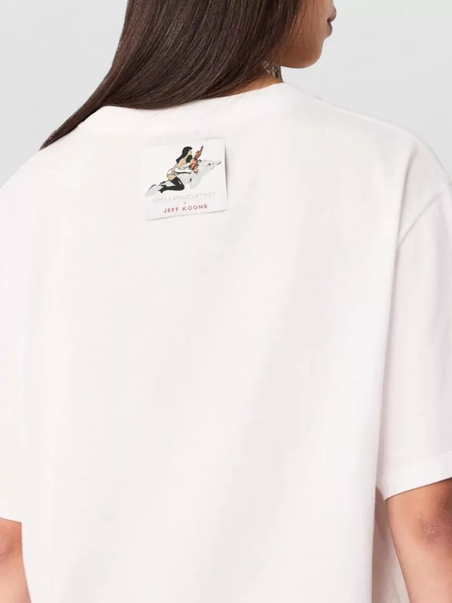 Stella Mccartney Jeff Koons Graphic Crewneck T Shirt