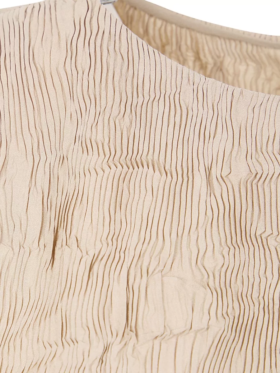 Giorgio Armani Sleeveless Shirt Textured Fabric Detail