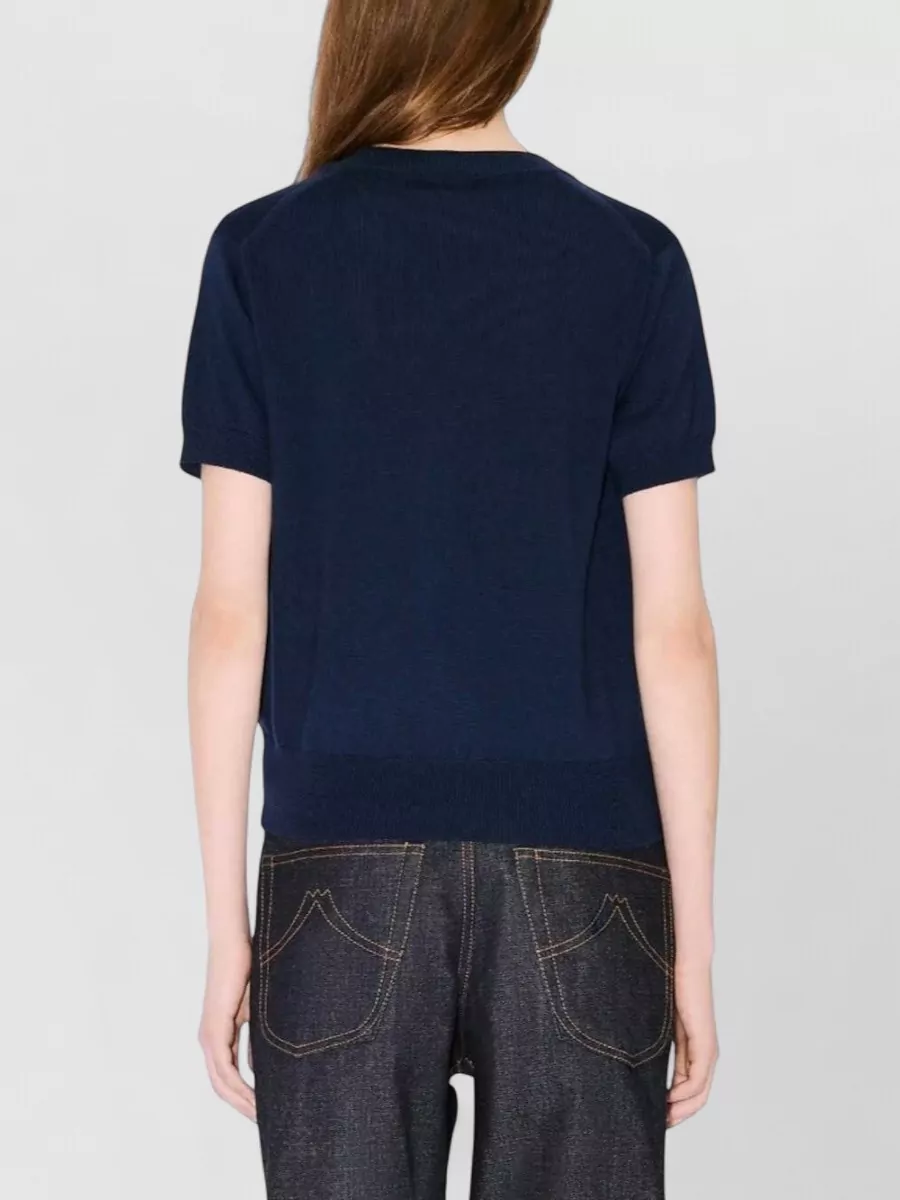 Kenzo Boke Flower Crest Merino Wool Top