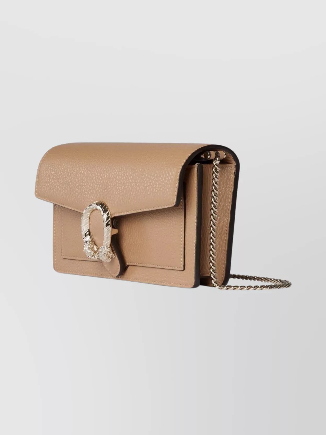 Gucci Dionysus Textured Leather Chain Strap Purse