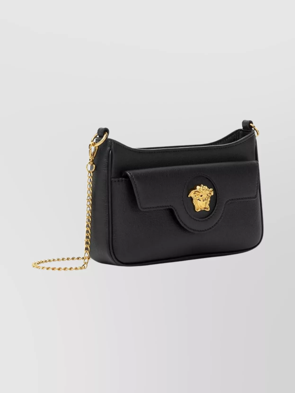 Versace Cross-Body Satchel And Chain Strap